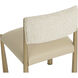 Bayard Antique Brass / Napa Beige / Santa Cruz Oatmeal Dining Chair
